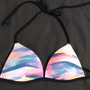 Pink Victoria’s Secret bikini swim top size M
